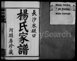 湖南杨氏族谱-长沙水矶口杨氏家谱 [前3卷,後6卷,首1卷,末2卷].pdf电子版缩略图